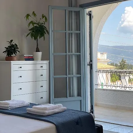 Ferienhaus Panoramic View Of Corfu Island